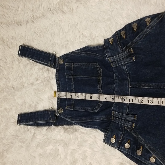 Other & Stories Denim Overalls Color Blue Size 0 - Picture 13 of 16
